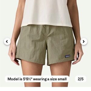 Patagonia 5-inch Women’s Baggies River Rock Green